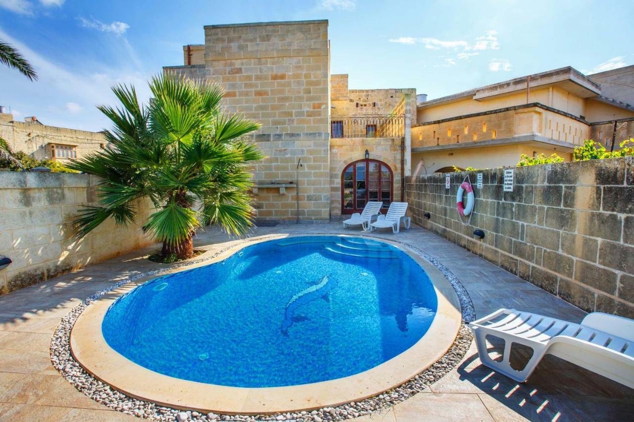 Il-Veduta Holiday Farmhouse With Sunny Private Pool In Island Of Gozo Għarb Εξωτερικό φωτογραφία