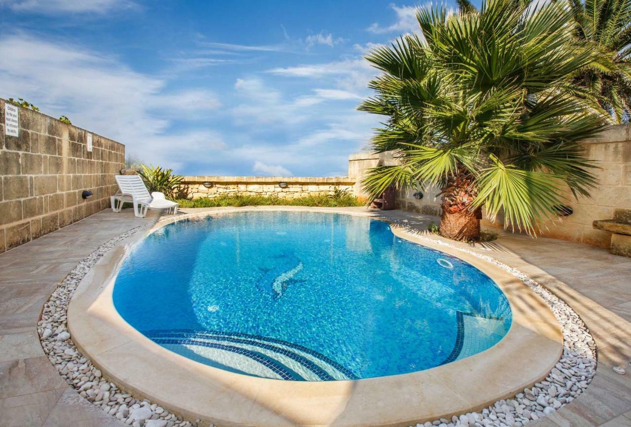 Il-Veduta Holiday Farmhouse With Sunny Private Pool In Island Of Gozo Għarb Εξωτερικό φωτογραφία