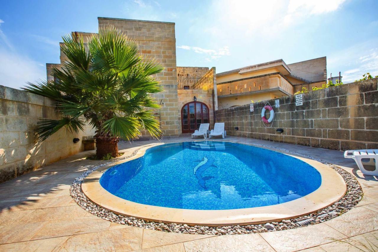 Il-Veduta Holiday Farmhouse With Sunny Private Pool In Island Of Gozo Għarb Εξωτερικό φωτογραφία